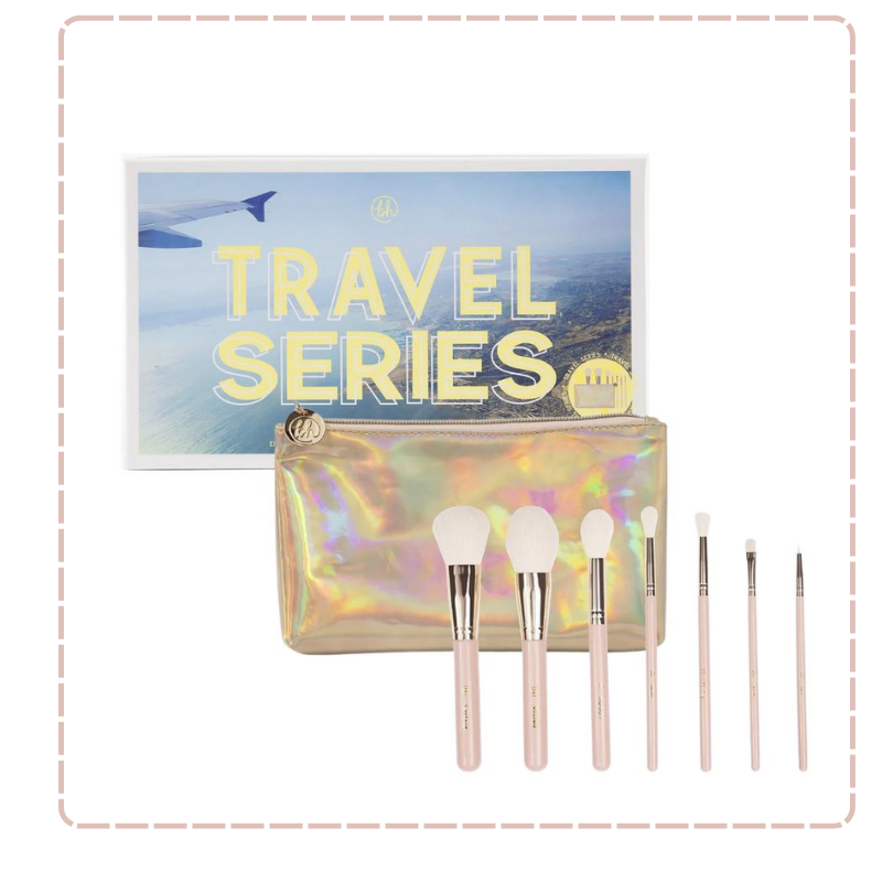 Bộ Cọ Trang Điểm 7 Cây Kèm Túi Đựng BH Cosmetics Travel Series BHBO13